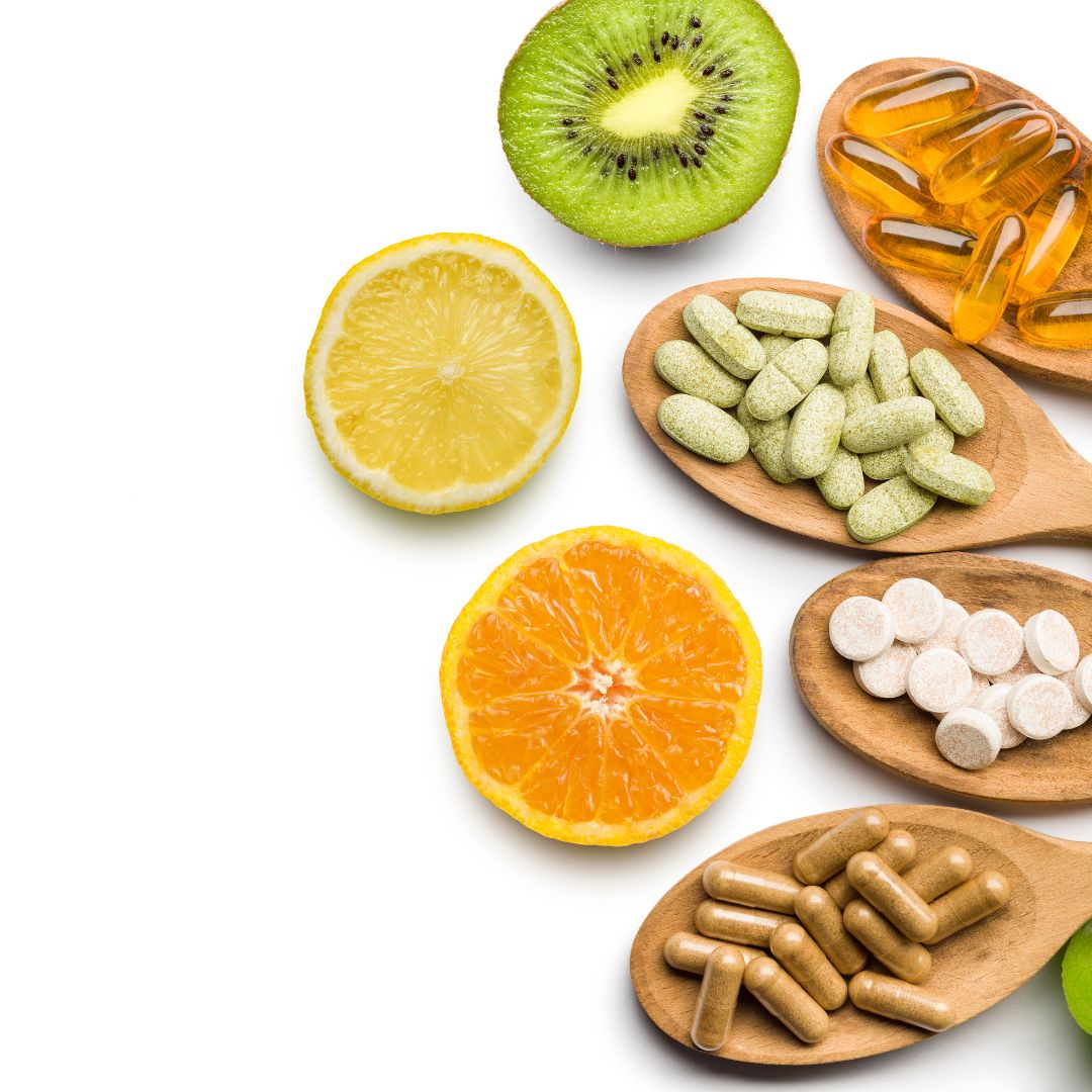 supplements and fruits