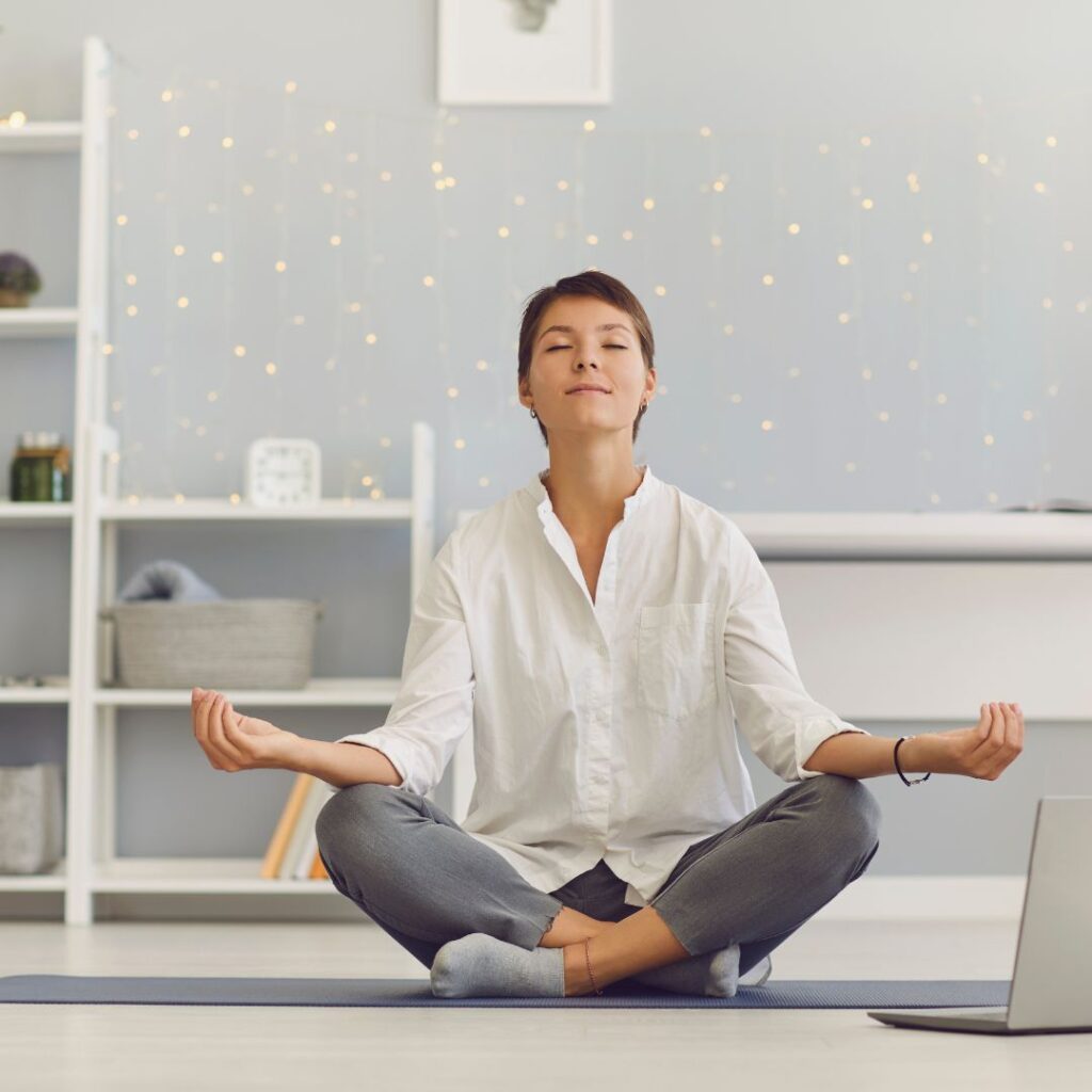 Person mediating