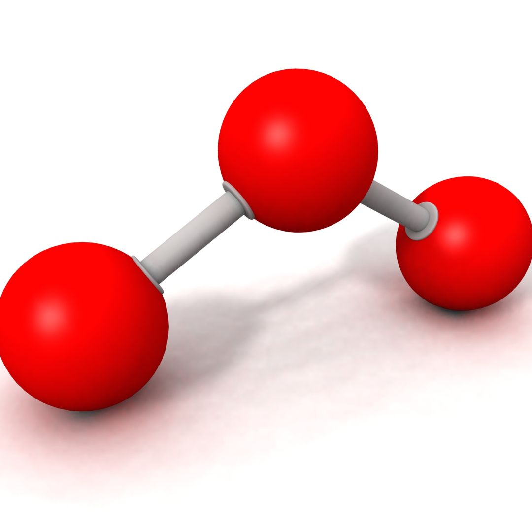 O3 Molecule Model