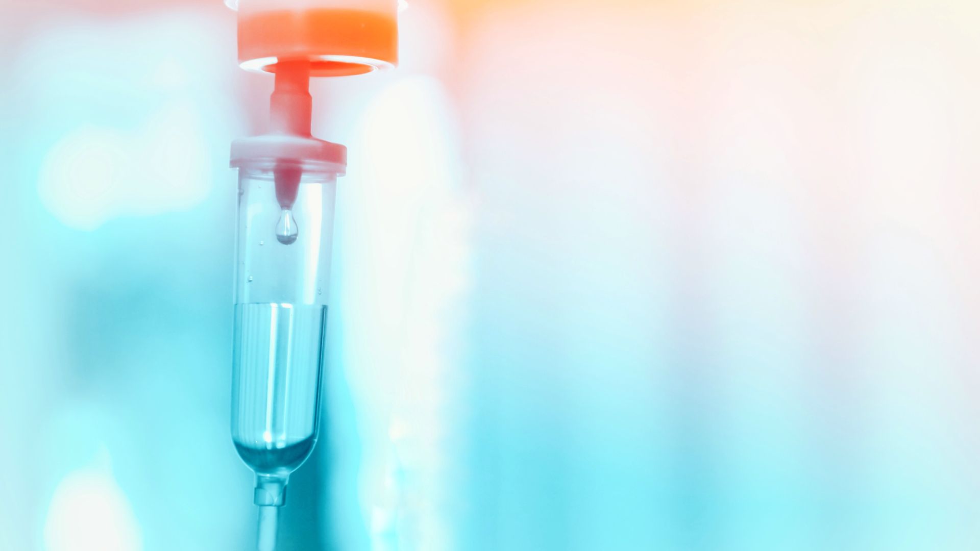 an IV drip