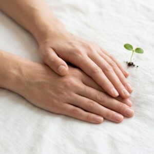 Calming imagery representing non-invasive and natural chiropractic care.